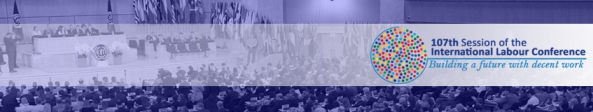 107. redovno zasedanje Međunarodne konferencije rada
